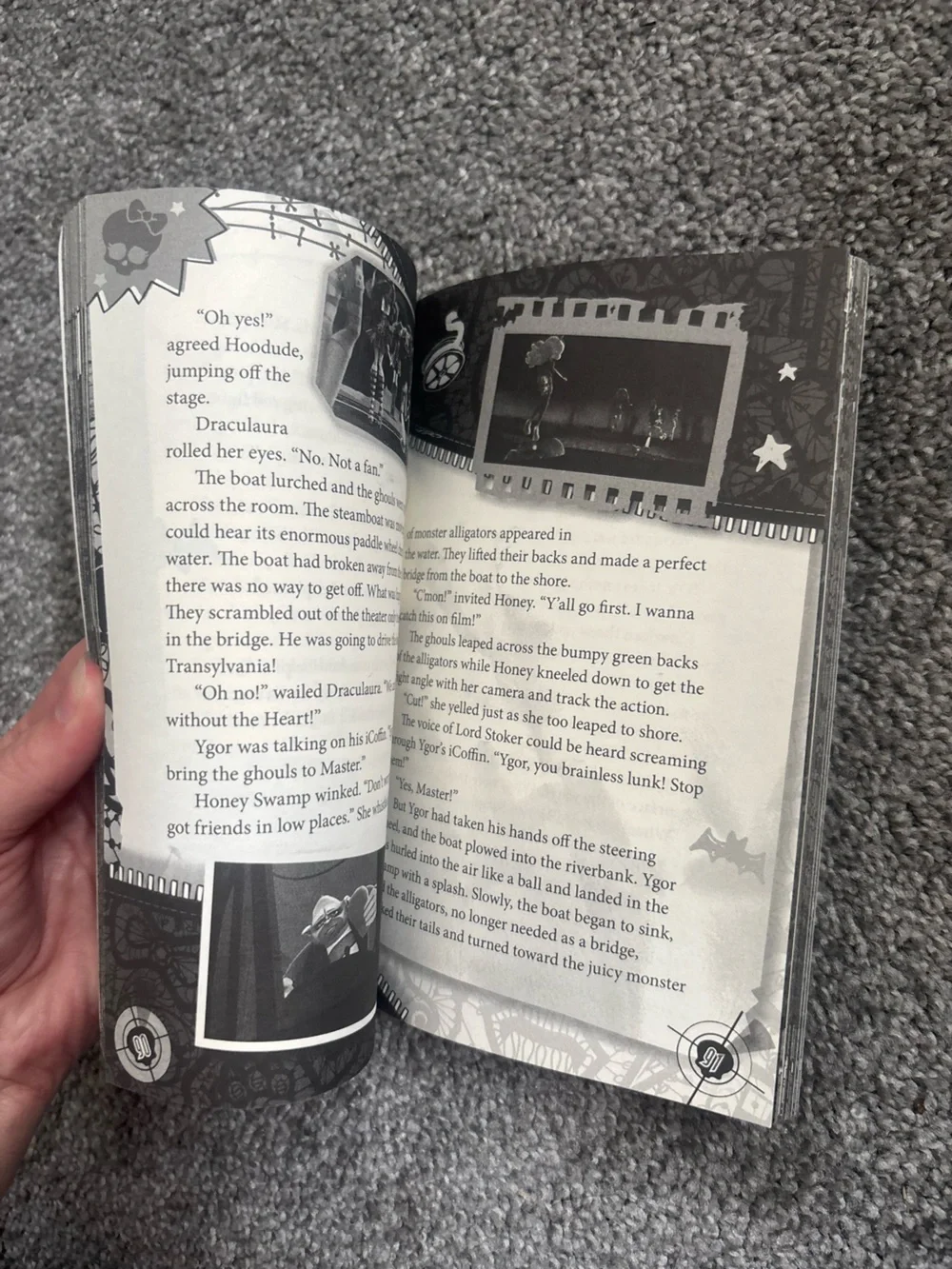 “Frights, Camera, Action!” Monster High Novel
